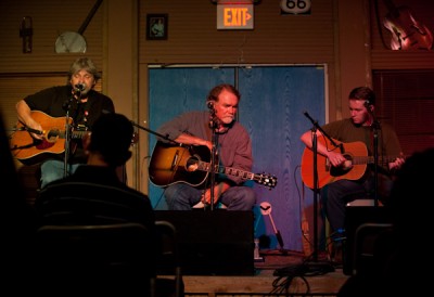 With Tom Skinner and Greg Jacobs, Sept. 2009